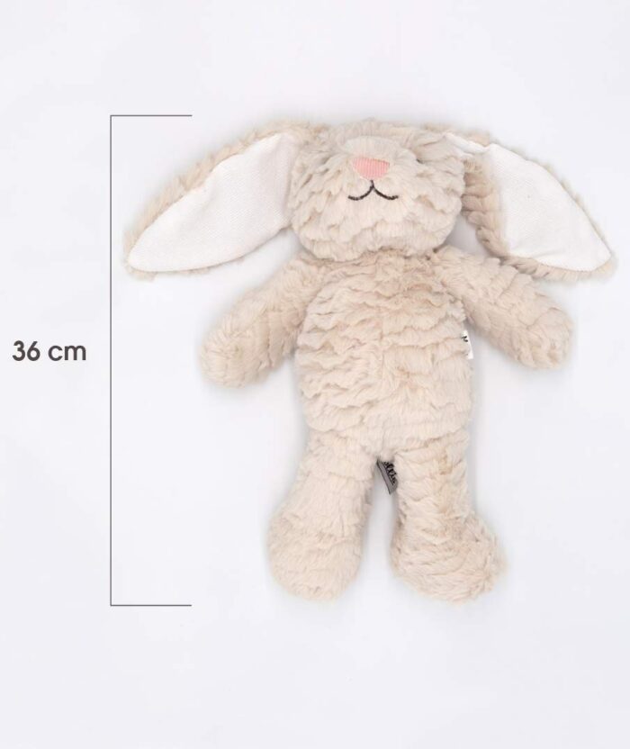 Mollis Hase Kuscheltier Baby (36cm groß) – Stofftier für Kinder & Babys – Kuschelhase – Bild 4