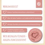 Bieco Kuscheltier Reh Ella mit Rassel | BMonate Stofftier Baby Plüschtier Reh rentier – Bild 2