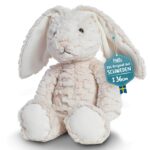 Mollis Hase Kuscheltier Baby (36cm groß) – Stofftier für Kinder & Babys – Kuschelhase
